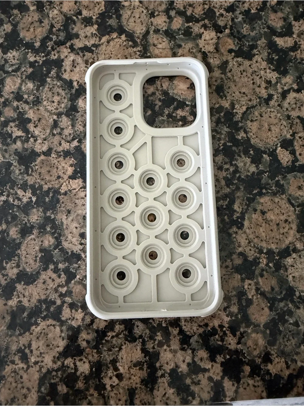 Casetify Cream Dot Case iPhone 15 Pro Max